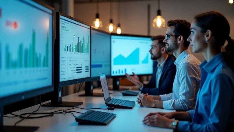 Digital marketing agency using AI automation tools to improve performance for UK SMEs in 2025