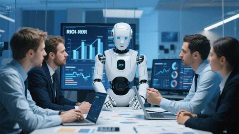 AI SDR agent helping a UK startup team analyze ROI and scale faster with automated lead pipelines.