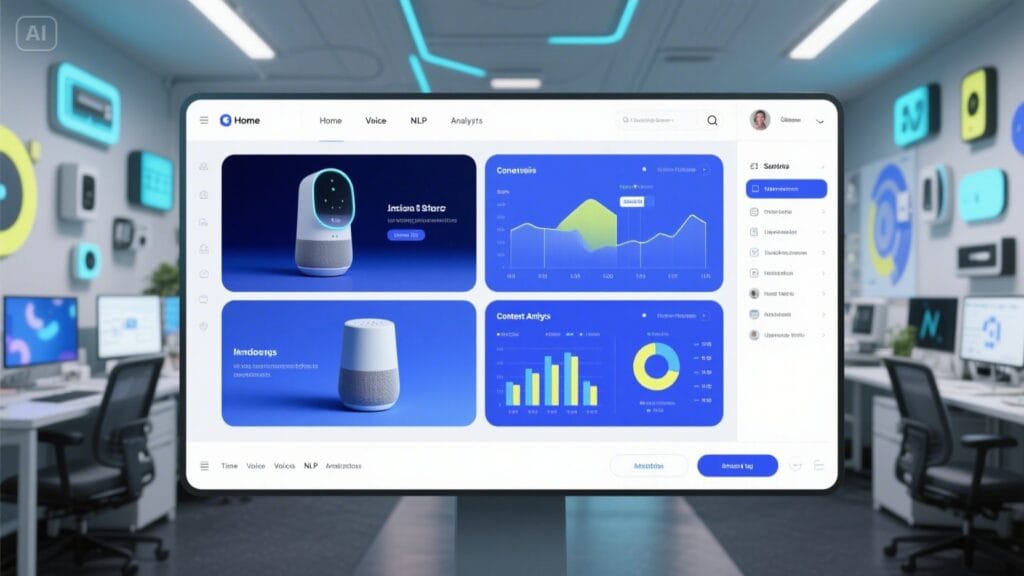 Marketers in the UK using voice search tools and NLP-driven content strategies to optimise digital campaigns in 2025.