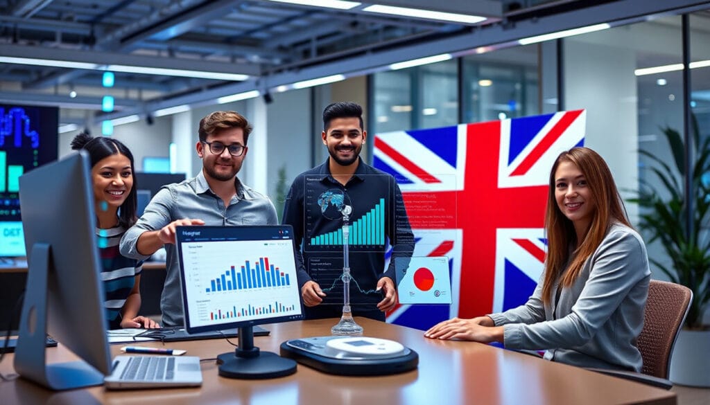 UK B2B marketers using AI tools for automated lead generation and predictive analytics in 2025