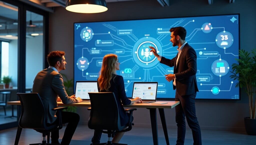 AI SDR agents helping startups automate lead generation and sales outreach using smart dashboards and virtual assistants