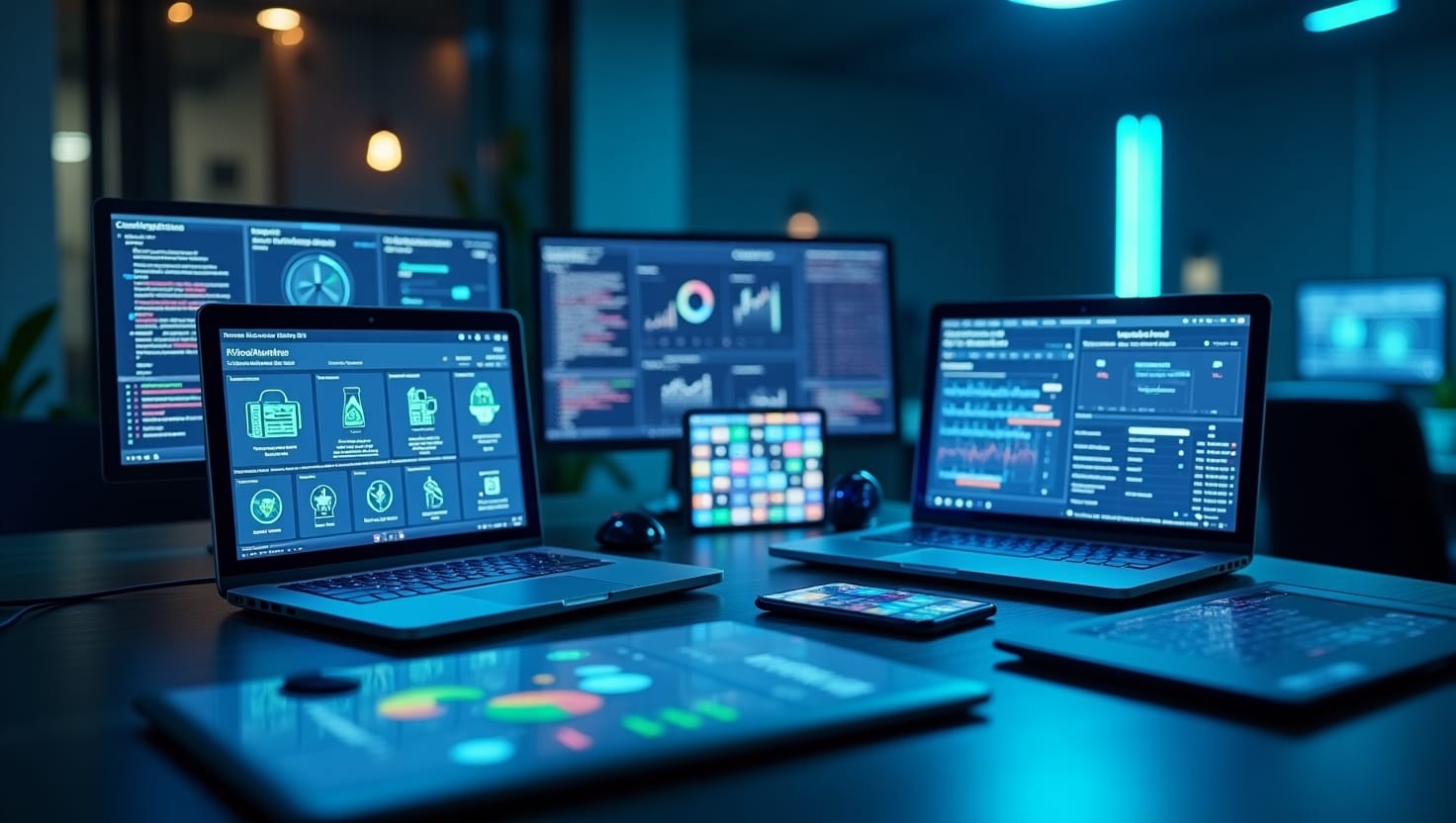 AI dashboards, CRM platforms, and automation tools used in UK marketing agencies